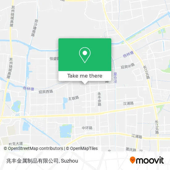 兆丰金属制品有限公司 map