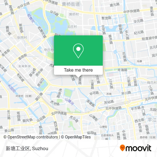 新塘工业区 map