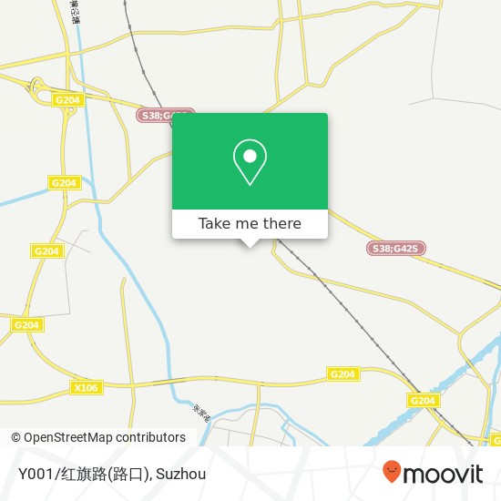 Y001/红旗路(路口) map