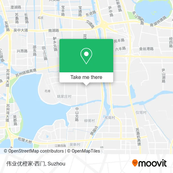 伟业优橙家-西门 map