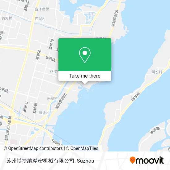 苏州博捷纳精密机械有限公司 map
