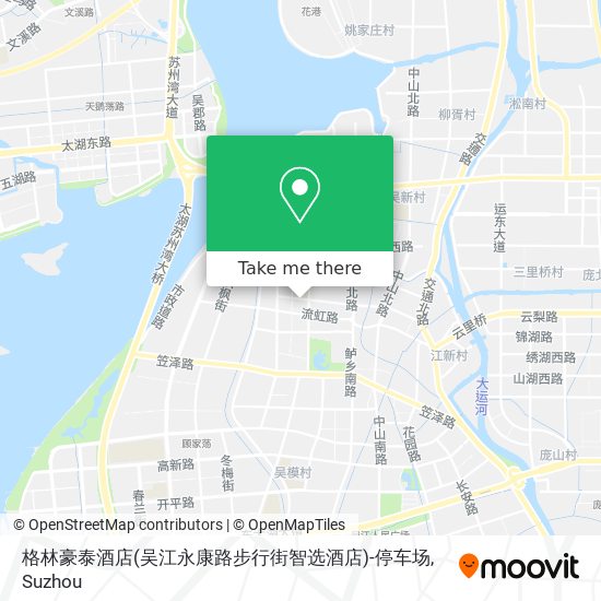 格林豪泰酒店(吴江永康路步行街智选酒店)-停车场 map