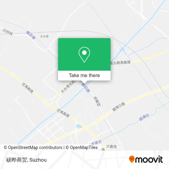 硕晔商贸 map