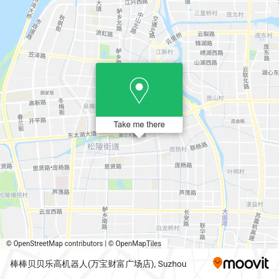 棒棒贝贝乐高机器人(万宝财富广场店) map