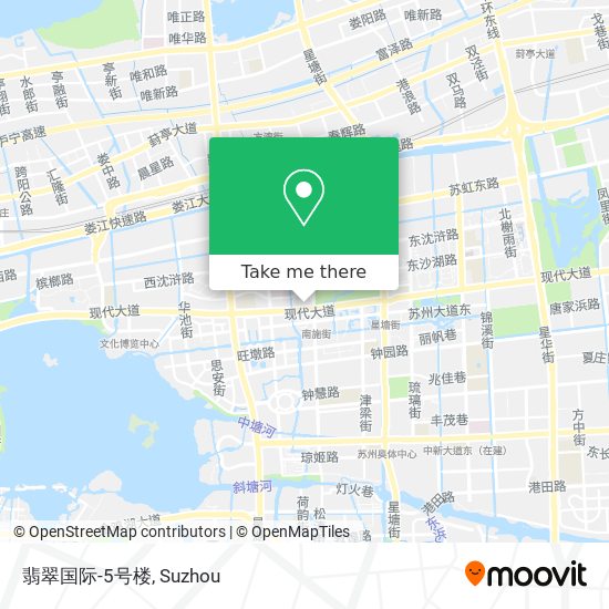 翡翠国际-5号楼 map