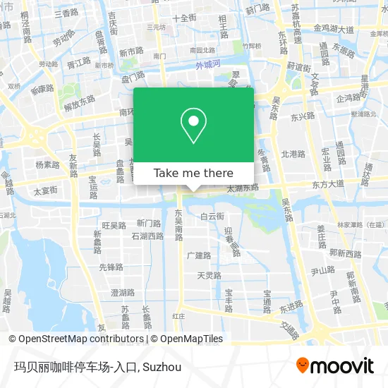 玛贝丽咖啡停车场-入口 map
