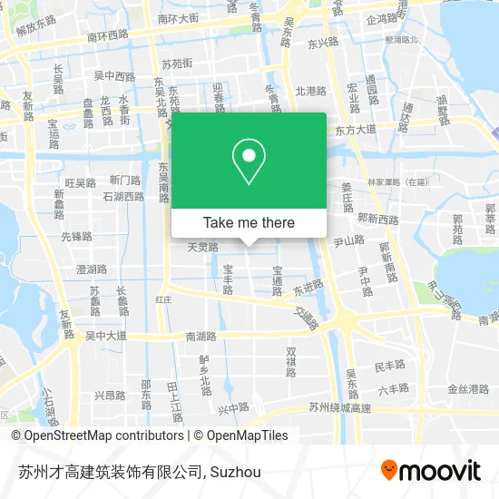 苏州才高建筑装饰有限公司 map