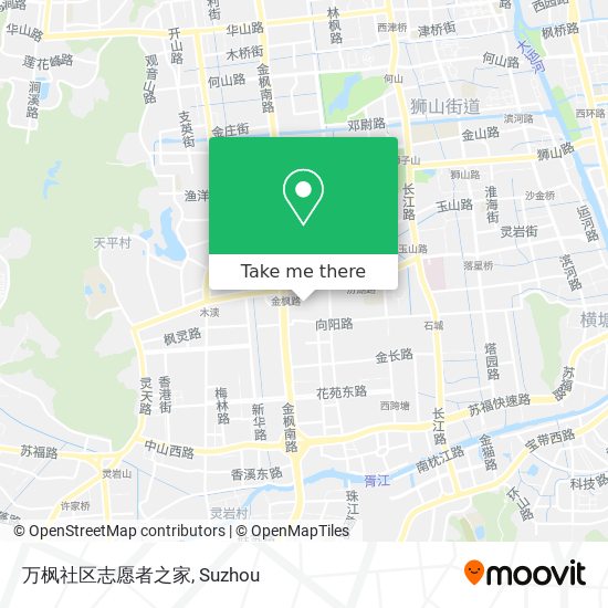 万枫社区志愿者之家 map