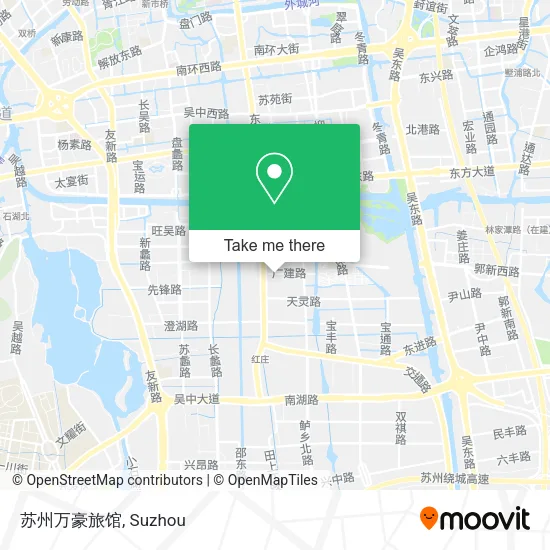 苏州万豪旅馆 map