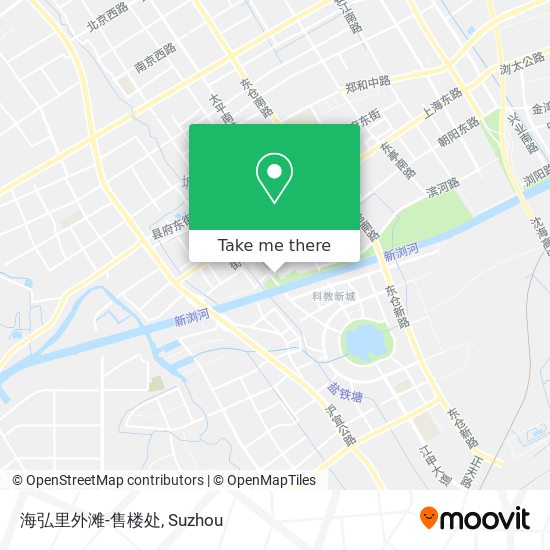 海弘里外滩-售楼处 map
