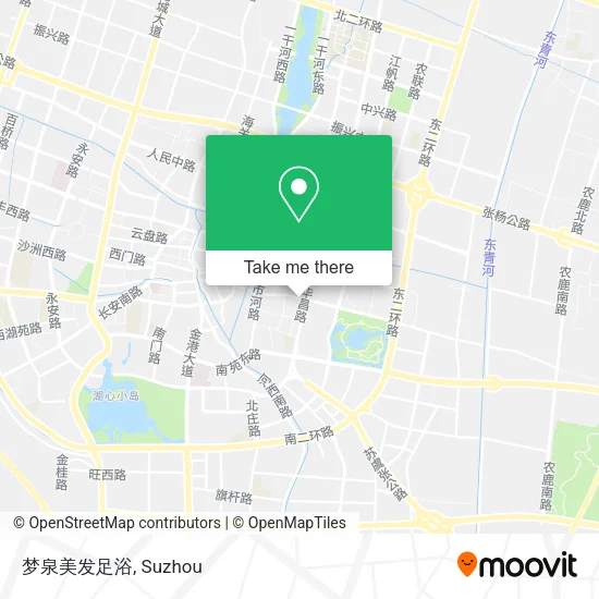 梦泉美发足浴 map