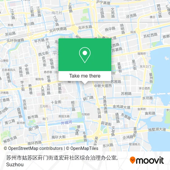 苏州市姑苏区葑门街道宏葑社区综合治理办公室 map