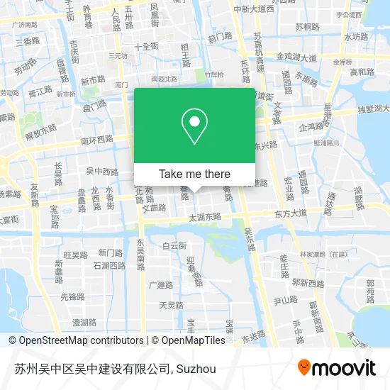 苏州吴中区吴中建设有限公司 map
