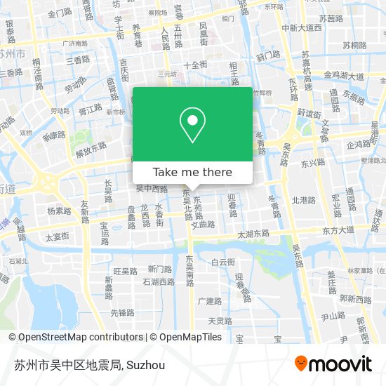 苏州市吴中区地震局 map
