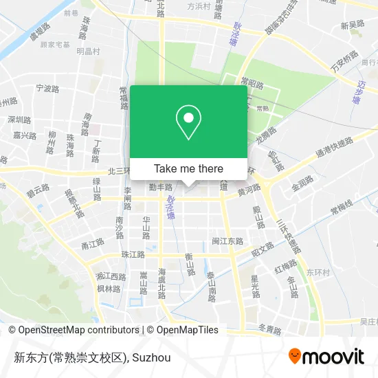 新东方(常熟崇文校区) map