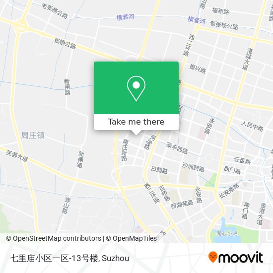 七里庙小区一区-13号楼 map