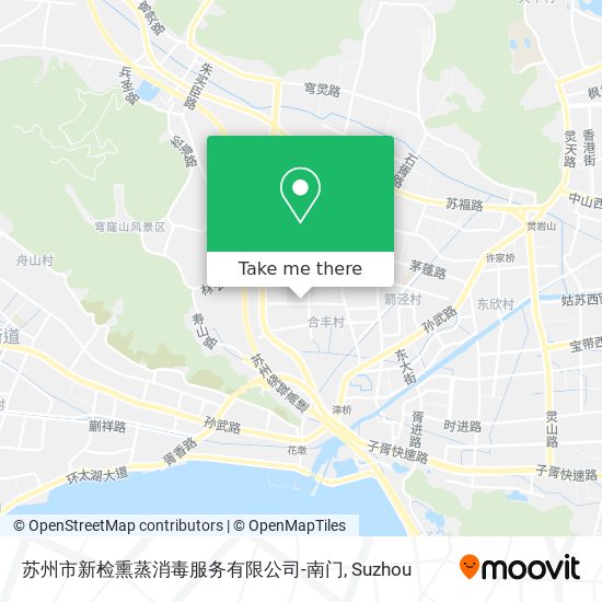 苏州市新检熏蒸消毒服务有限公司-南门 map