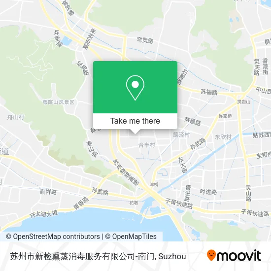 苏州市新检熏蒸消毒服务有限公司-南门 map