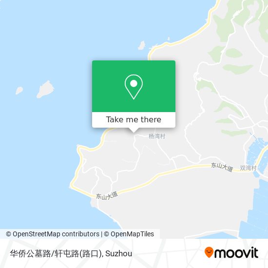 华侨公墓路/轩屯路(路口) map