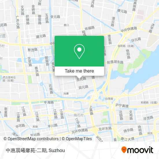 中惠晨曦馨苑-二期 map