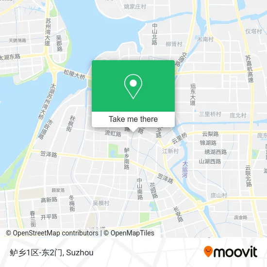 鲈乡1区-东2门 map