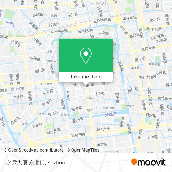 永霖大厦-东北门 map