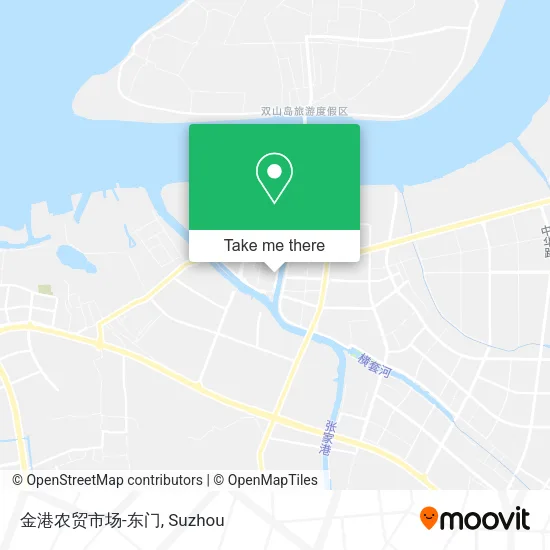 金港农贸市场-东门 map