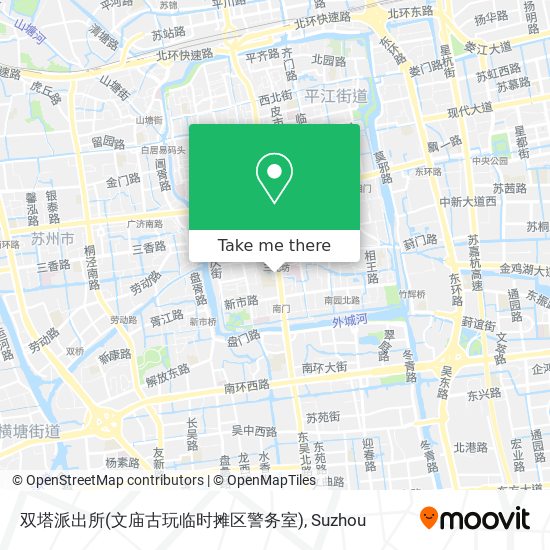双塔派出所(文庙古玩临时摊区警务室) map