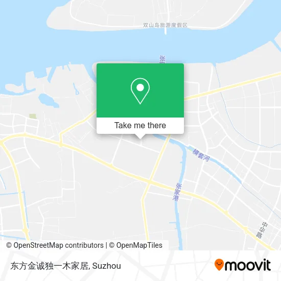 东方金诚独一木家居 map