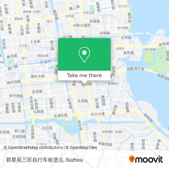 群星苑三区自行车租赁点 map