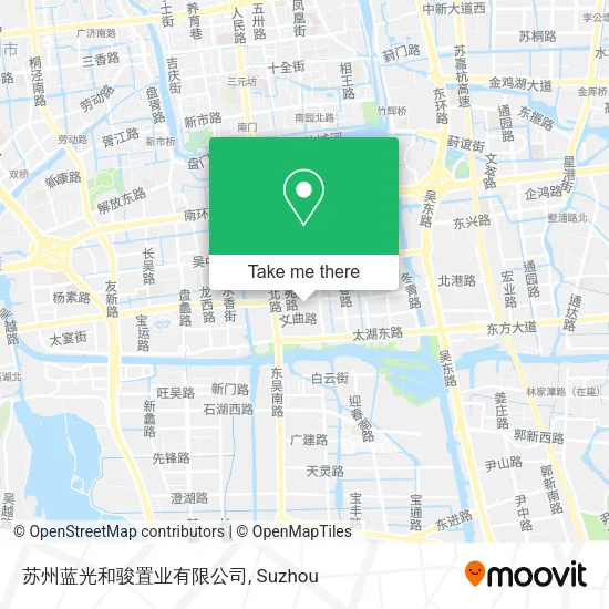 苏州蓝光和骏置业有限公司 map