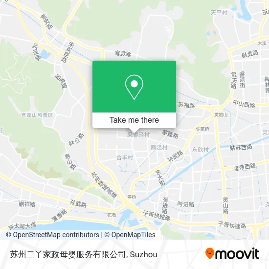 苏州二丫家政母婴服务有限公司 map