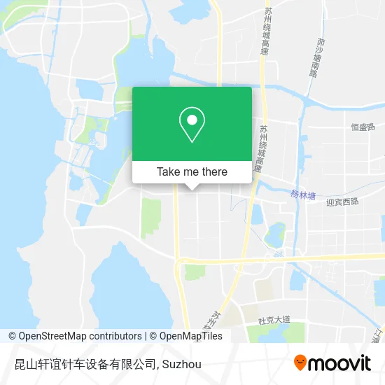 昆山轩谊针车设备有限公司 map