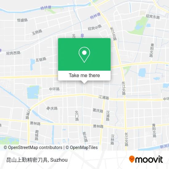 昆山上勤精密刀具 map