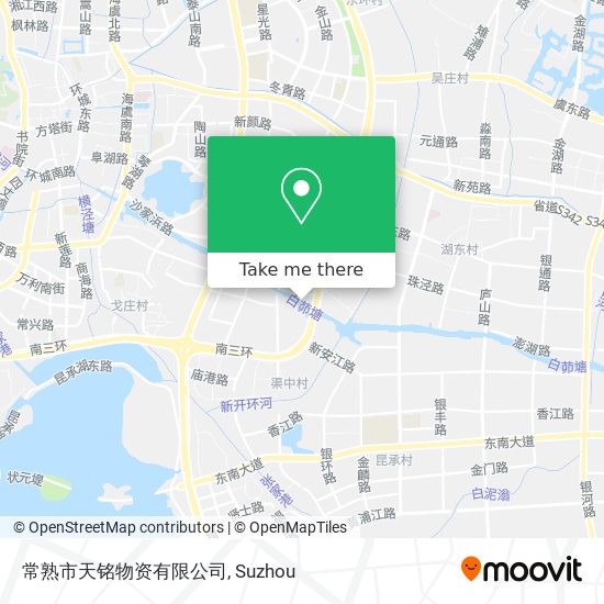 常熟市天铭物资有限公司 map