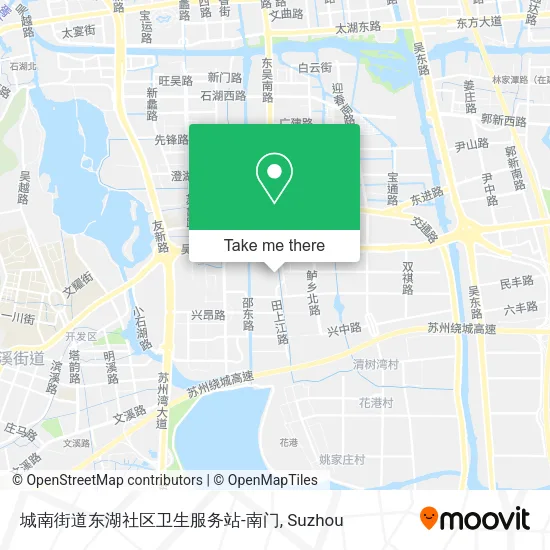 城南街道东湖社区卫生服务站-南门 map