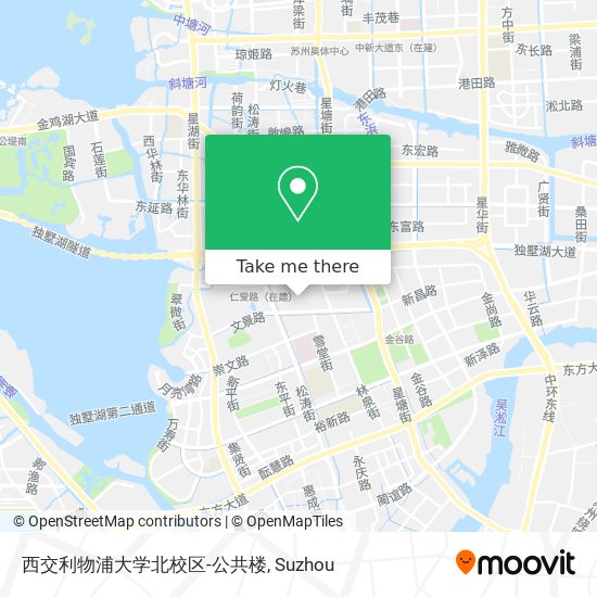 西交利物浦大学北校区-公共楼 map