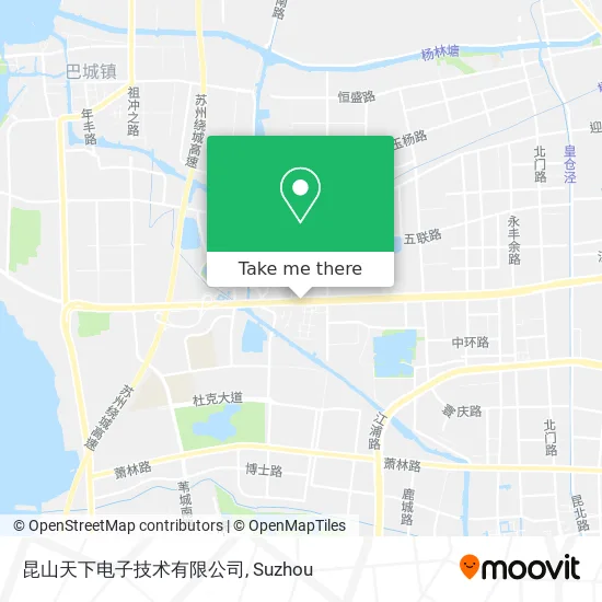 昆山天下电子技术有限公司 map