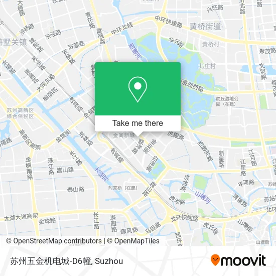苏州五金机电城-D6幢 map