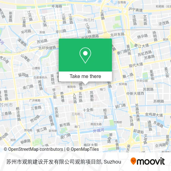 苏州市观前建设开发有限公司观前项目部 map
