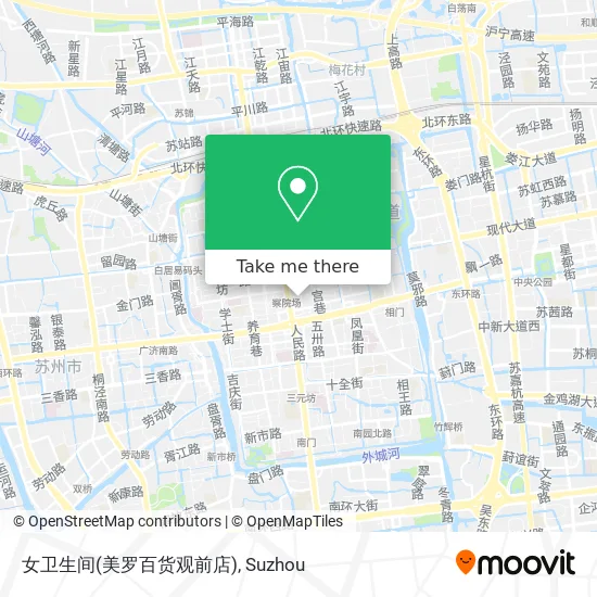女卫生间(美罗百货观前店) map