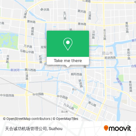 天合诚功机场管理公司 map