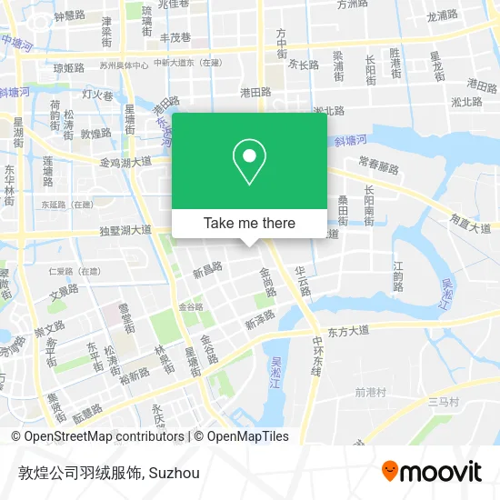 敦煌公司羽绒服饰 map