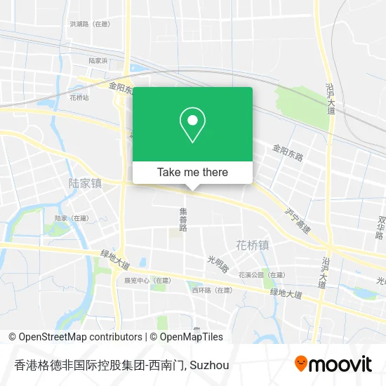 香港格德非国际控股集团-西南门 map