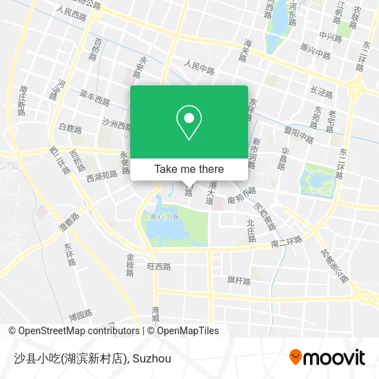 沙县小吃(湖滨新村店) map