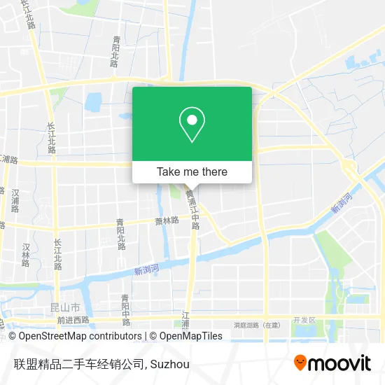 联盟精品二手车经销公司 map