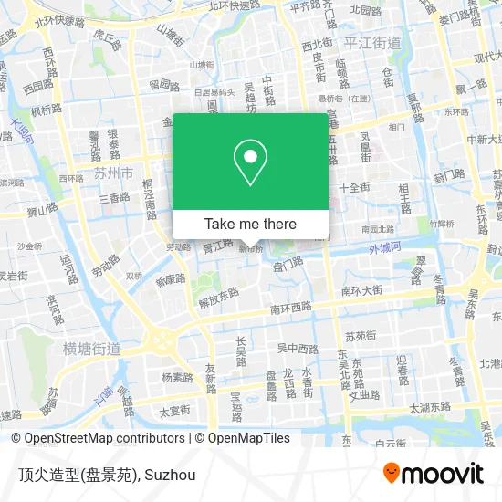 顶尖造型(盘景苑) map