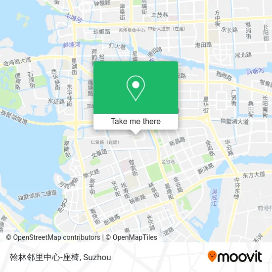 翰林邻里中心-座椅 map