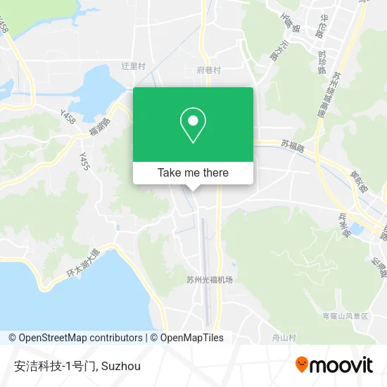安洁科技-1号门 map
