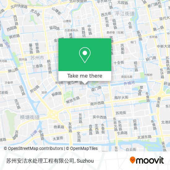 苏州安洁水处理工程有限公司 map